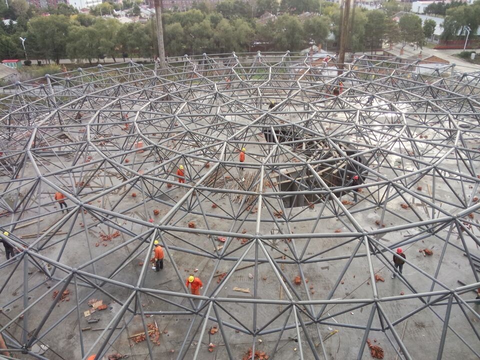 辛集全民健身中心网架